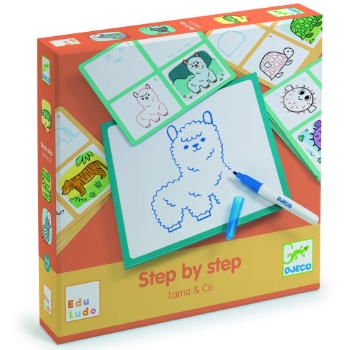 Slika Crtanje korak po korak - Ljama