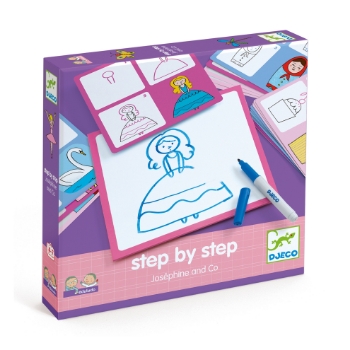 Slika Crtanje korak po korak - Princeza