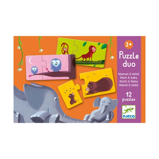 Slika Puzzle duo - Mama i beba