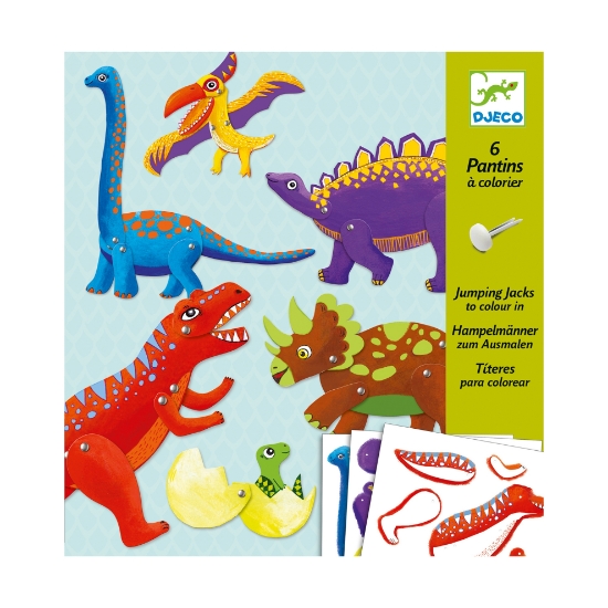 Slika Set za izradu papirnatih dinosaura