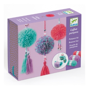 Slika Set za izradu privjesaka - Pomponi