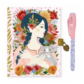 Slika Dnevnik s ključićem i magičnom olovkom Oana