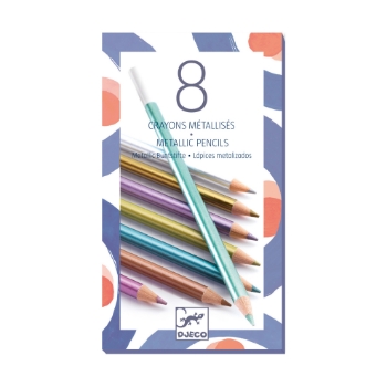 Slika Drvene bojice - Metalik