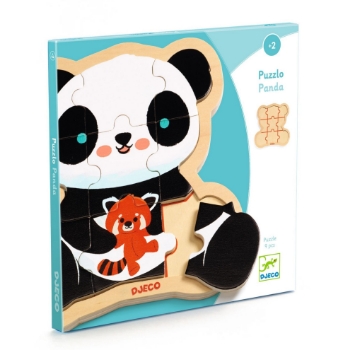 Slika Drvene puzzle - Panda