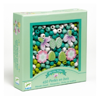 Slika Drveni set za izradu nakita - Cvijeće