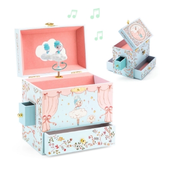 Slika Glazbena kutija Balerina na pozornici - Djeco 
