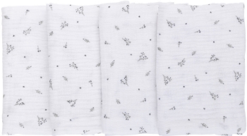 Slika Tetra krpice muslin 4/1 40x40cm bijela BUBABA BY FREEON 