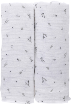 Slika Tetra pelena muslin, 2/1 70x70cm bijela BUBABA BY FREEON