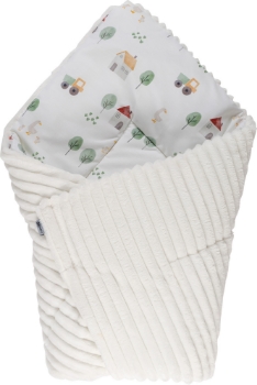 Slika Dekica jastuk, farma, 65 x 65 cm bijela BUBABA BY FREEON 