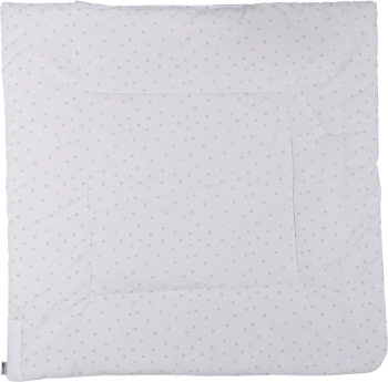 Slika Dekica jastuk s točkicama 65 x 65 cm siva BUBABA BY FREEON