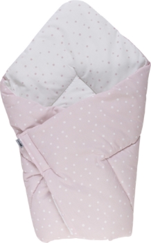 Slika Dekica jastuk s točkicama 65 x 65 cm roza BUBABA BY FREEON