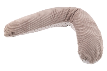 Slika Jastuk za trudnicu i dojilju Listići, 170 cm bež BUBABA BY FREEON