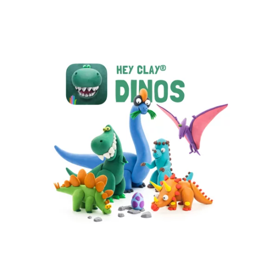 Slika Dinosauri od plastelina - Hey Clay Dinos