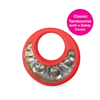 Slika Igračka Classic Tambourine - Red Edushape 