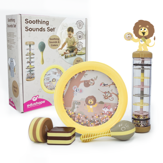 Slika Igračka Soothing Sounds Set 5u1 - Boho Chic Edushape 