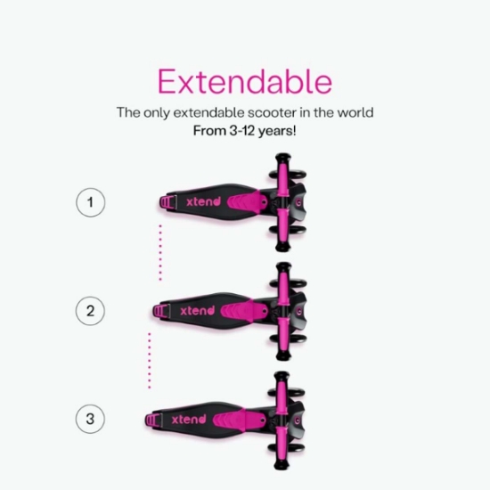 Slika Smart Trike Xtend Ride-on romobil/guralica, Pink 