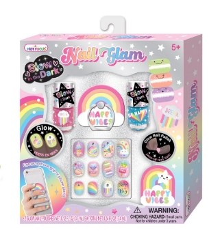 Slika Set za nokte Glam Rainbow HOT FOCUS 
