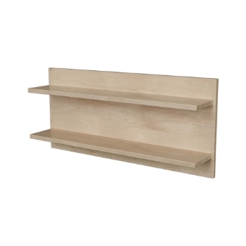 Slika Peak polica za zid, Natural hrast - Bijela Faktum 