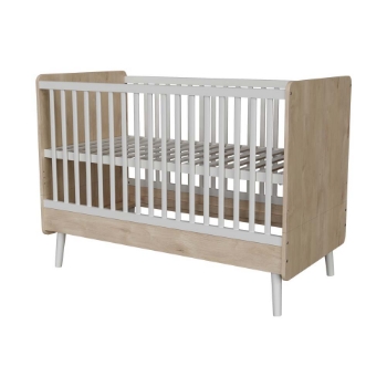 Slika  Faktum Peak Natural Oak White krevetić/krevet 140 x 70 cm,  bijeli - hrast  