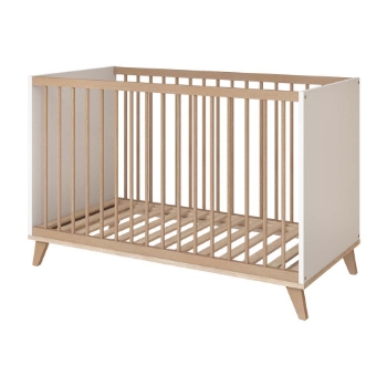 Slika Faktum Flip kinderbet 120 x 60 cm, White - Oak 