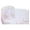 Slika Posteljina 6 djelna sleepy bunny pink BUBABA BY FREEON