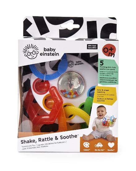 Slika KIDS II BABY EINSTEIN zvečka grizalo s oblicima 12355