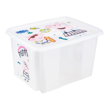 Slika Kutija za igračke 30L - Peppa Pig Natural - Keeeper