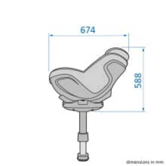 Slika Autosjedalica Mica 360 Pro i-Size, Grupa 0+, 1 (0-18 kg) (40-105 cm) - Authentic Terra Maxi-Cosi 