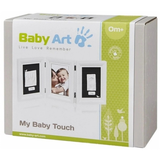 Slika Baby Art My Baby Touch 2print - White & Black