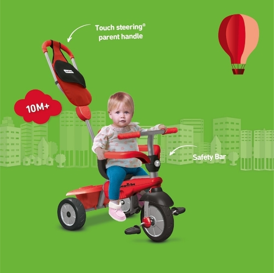 Slika Smart trike tricikl Breeze GL Red