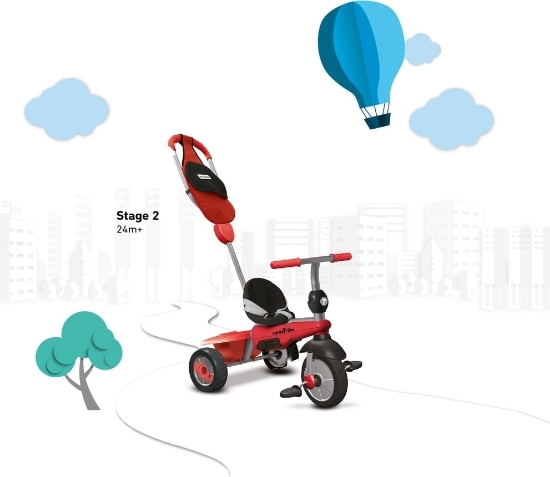 Slika Smart trike tricikl Breeze GL Red