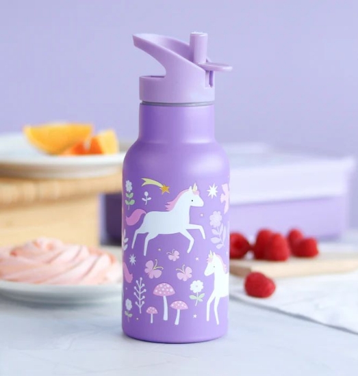 Slika Trixie Baby - Dječja bočica 350ml, Unicorn Dreams