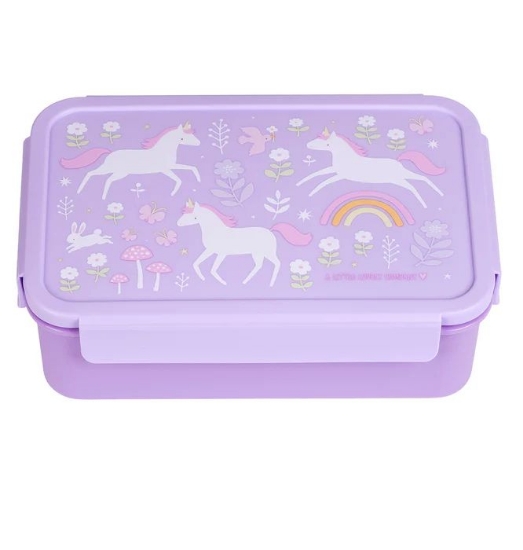 Slika Kutija za užinu Bento, Unicorn Dreams - A Little Lovely Company