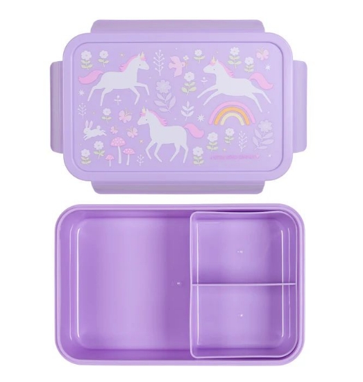 Slika Kutija za užinu Bento, Unicorn Dreams - A Little Lovely Company