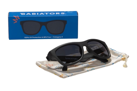 Slika Dječje sunčane naočale Navigator, Jet Black - Babiators