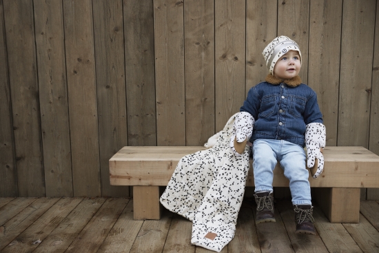 Slika Rukavice Dalmatian Dots (12-36 mjeseci) - Elodie