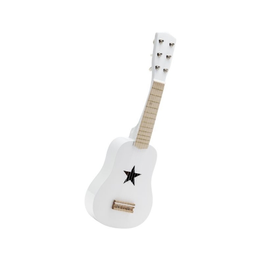 Slika Drvena gitara, white