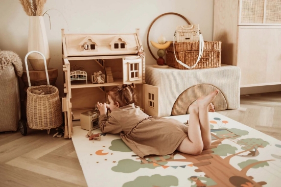 Slika Podloga za igru 2 u 1 Eevaa, Treehouse Play&Go 