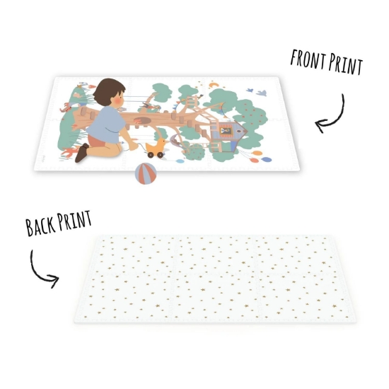 Slika Podloga za igru 2 u 1 Eevaa, Treehouse Play&Go 
