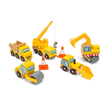 Slika Set građevinskih vozila