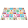 Slika Edukativna pjenasta podloga, dvostrana, Šarene životinje