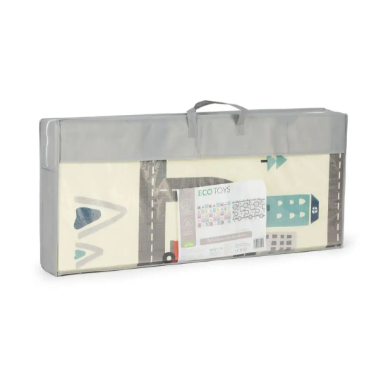 Slika Edukativna pjenasta podloga, dvostrana, Šarene životinje