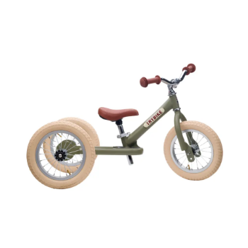 Prikažite detalje za Trybike Steel 2u1 bicikl za djecu - Zeleni Vintage Matt  Slika Trybike Steel 2u1 bicikl za djecu - Zeleni Vintage Matt