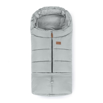 Slika Footmuff Jibot 3 u 1 zimska vreća za kolica, Quiet Grey PETITE&amp;MARS 