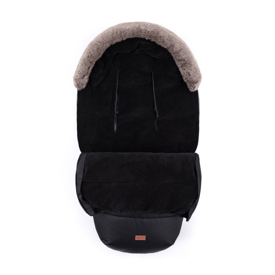 Slika PETITE&MARS Footmuff Comfy 4 in 1 zimska vreća za kolica,  Forever Black