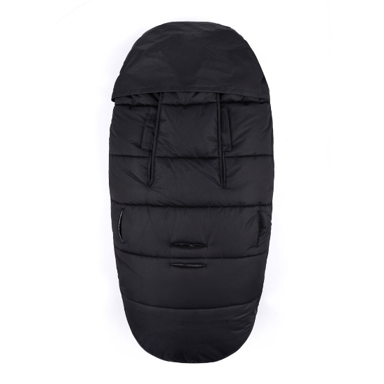 Slika PETITE&MARS Footmuff Comfy 4 in 1 zimska vreća za kolica,  Forever Black