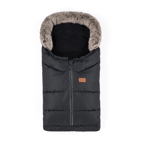 Slika PETITE&amp;MARS Footmuff Arctic 4 u 1 zimska vreća za kolica, Forever Black