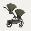 Slika NUVO Twin dječja kolica 2u1 Gun Metal, Ivy B REDSBABY 