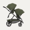 Slika NUVO Twin dječja kolica 2u1 Gun Metal, Ivy B REDSBABY 