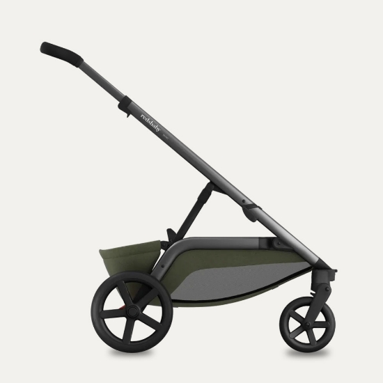 Slika NUVO Twin dječja kolica 2u1 Gun Metal, Ivy B REDSBABY 